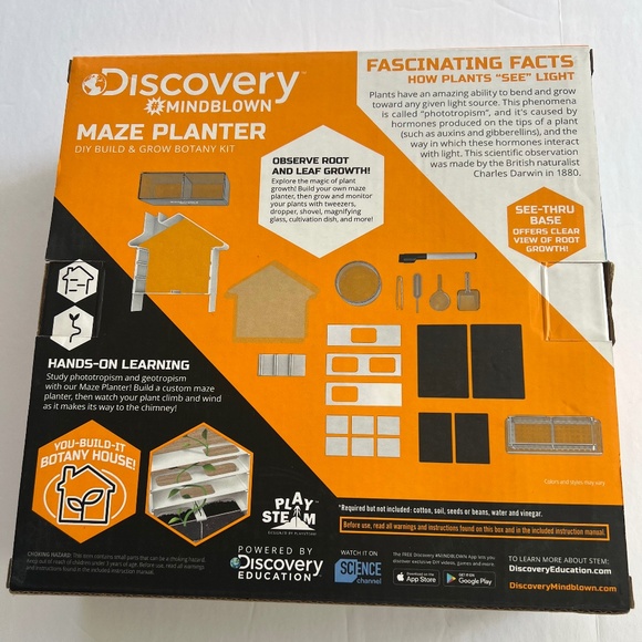 STEM DIY Build & Grow Maze Planter Botany House - Picture 2 of 3